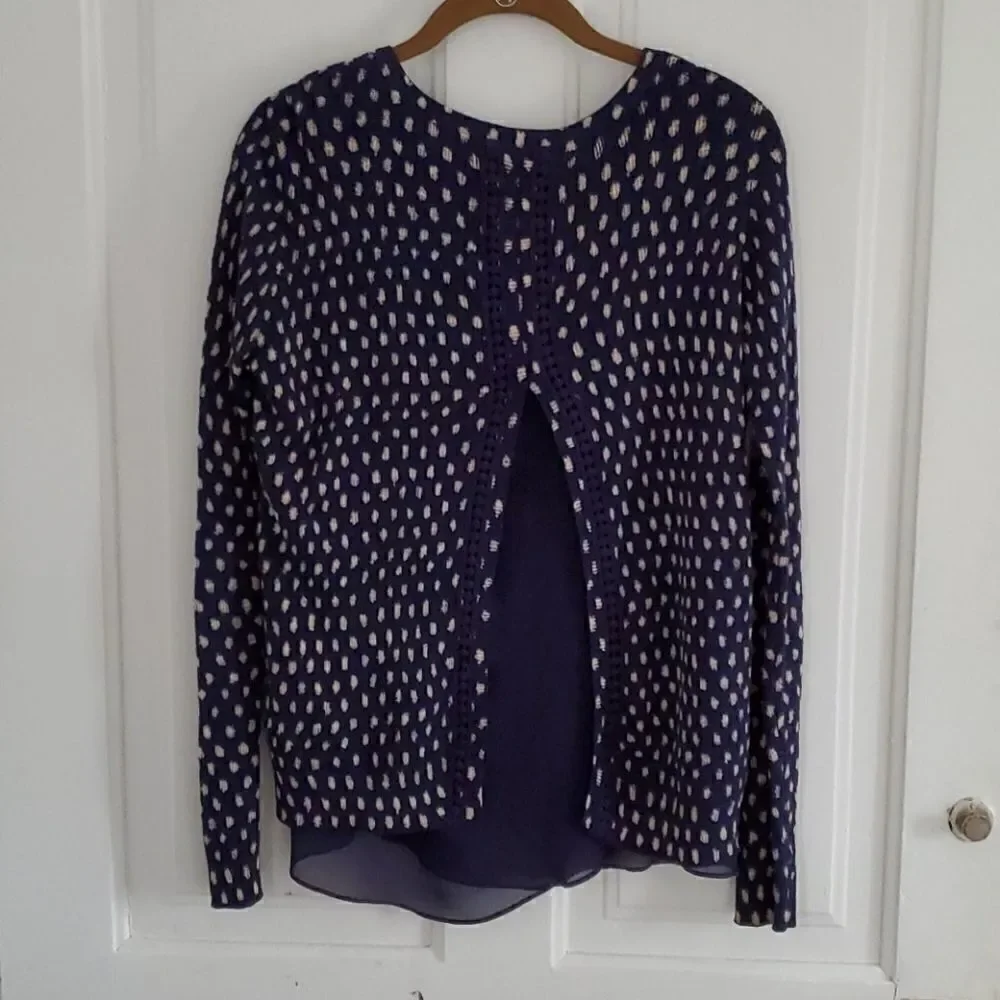 Lucky Brand Split Back Sweater - Picture 3 of 10